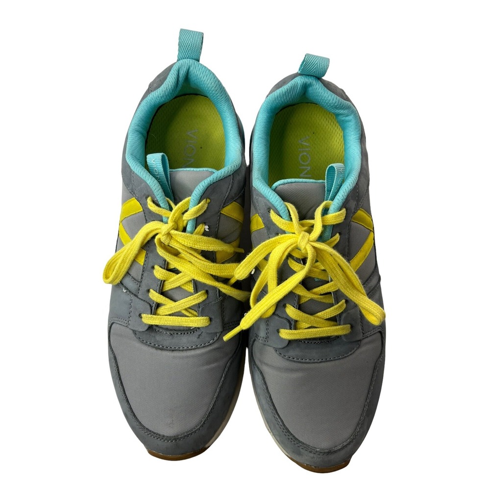 Vionic Women's Curran Rechelle‎ Casual Sneakers Light Blue/Gray, Size 8 B(M) US - Picture 3 of 16